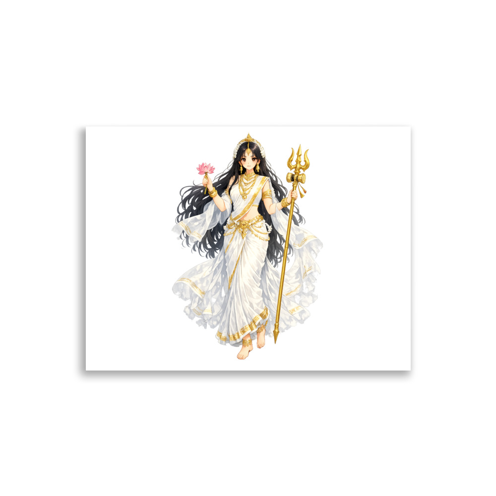Gaurī Mascot Art Print