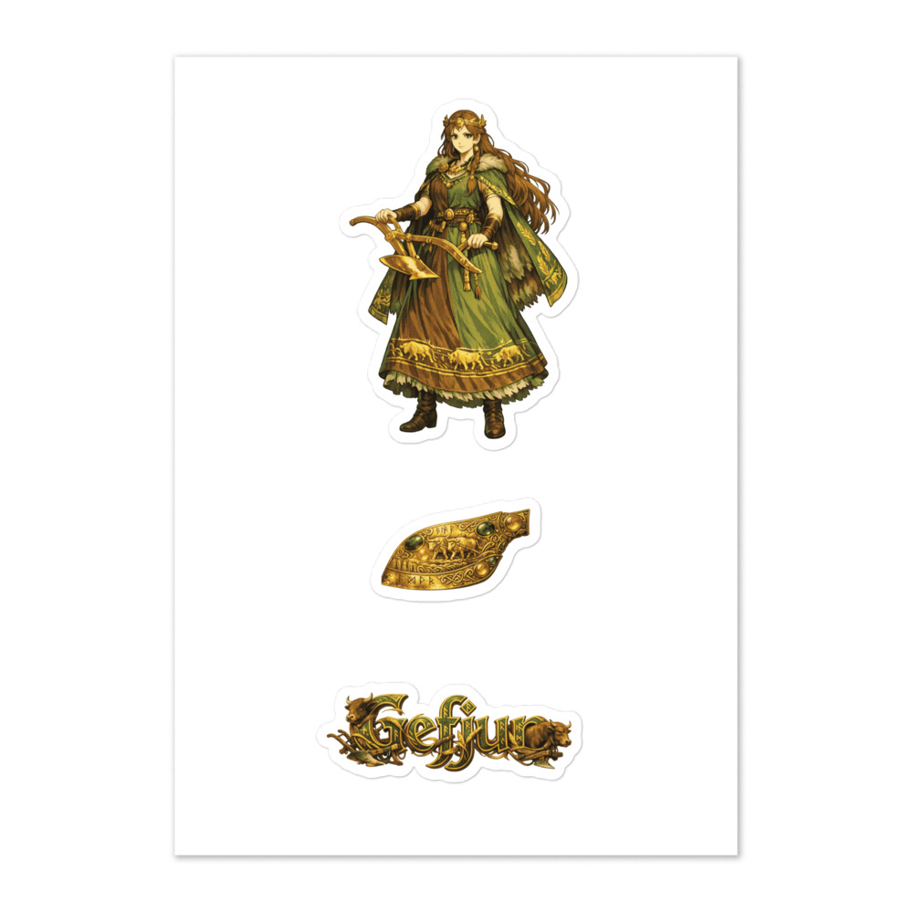 Gefjun Seal Sticker Set