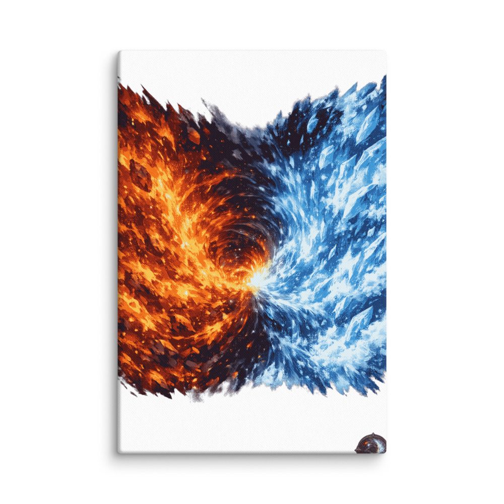 Ginnungagap Mascot Canvas