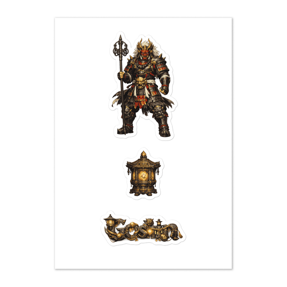 Goshin Seal Sticker Set