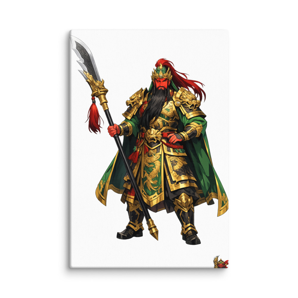 Guāndì Mascot Canvas