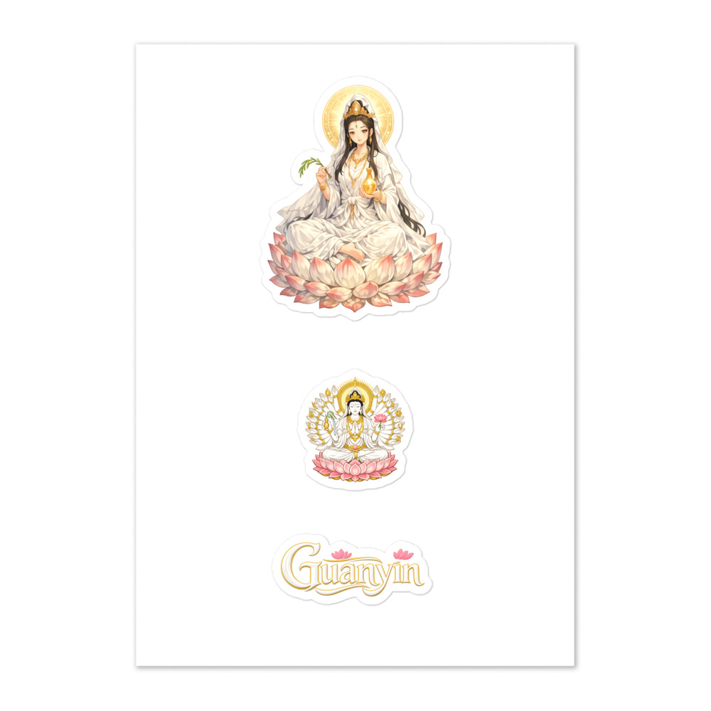 Guānyīn Seal Sticker Set