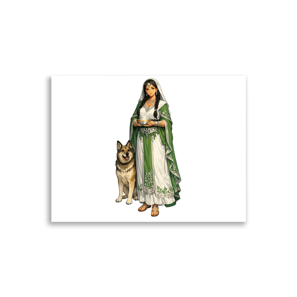 Gula Mascot Art Print
