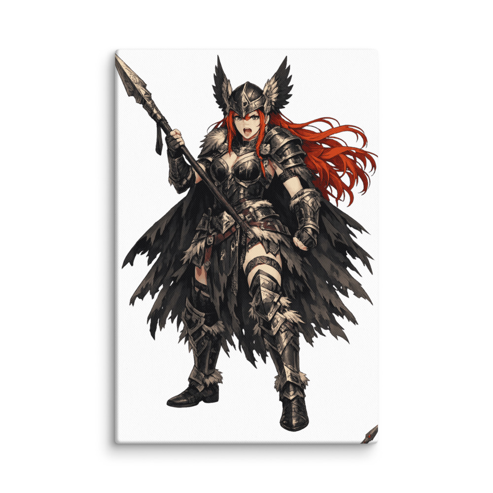 Gunnr Mascot Canvas