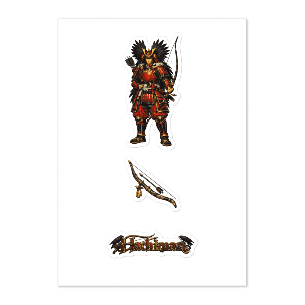 Hachiman Seal Sticker Set