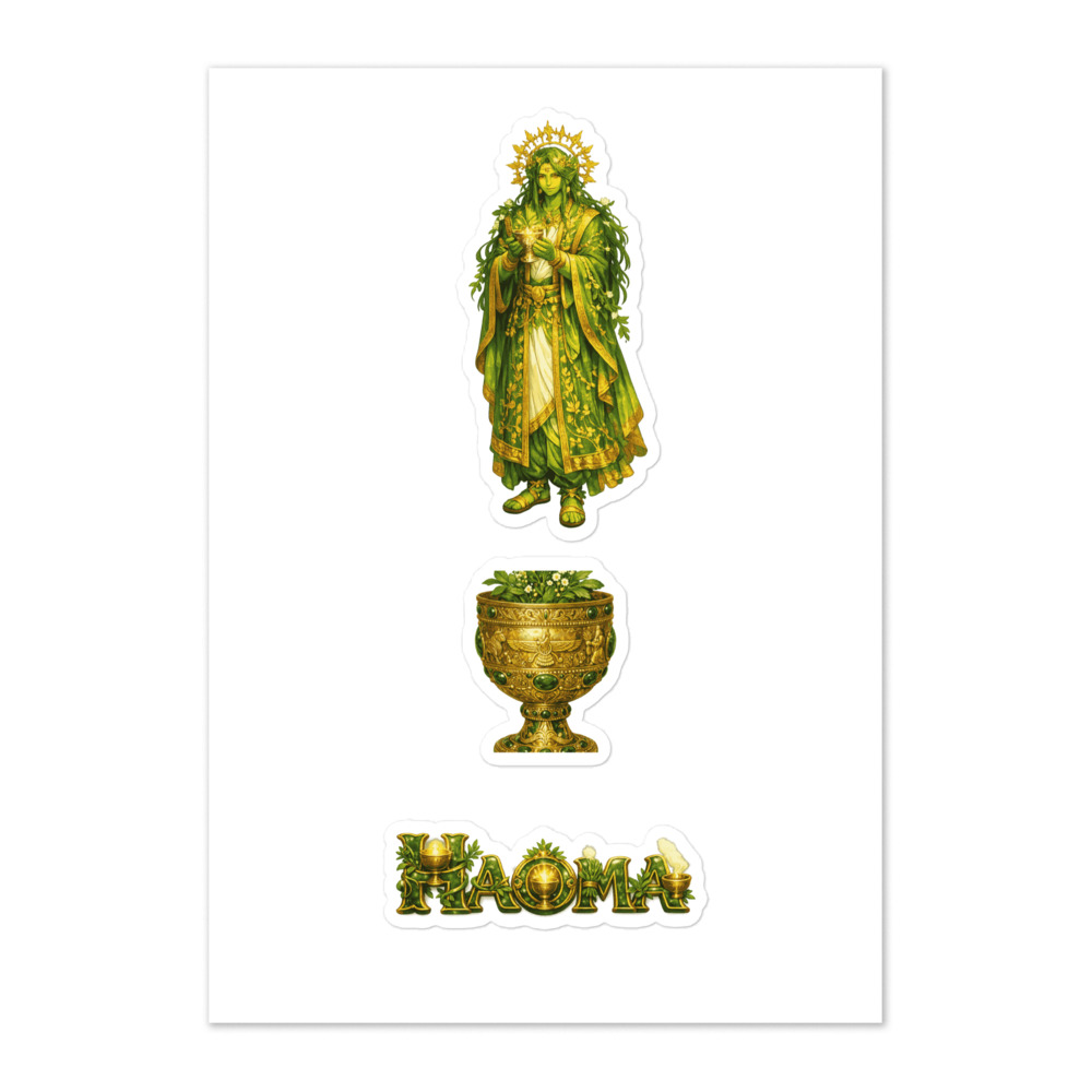 Haoma Seal Sticker Set