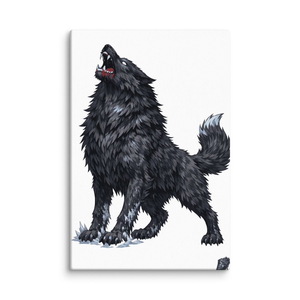 Hati Mascot Canvas