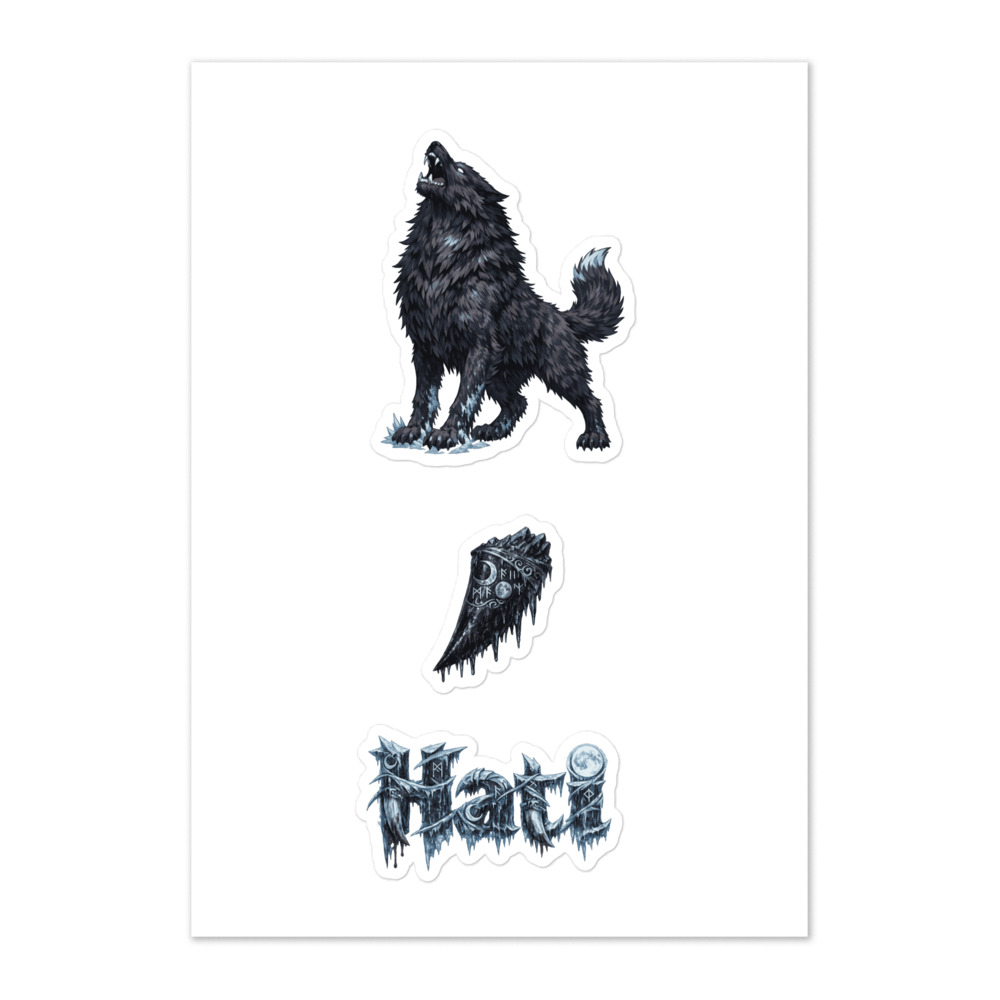 Hati Seal Sticker Set