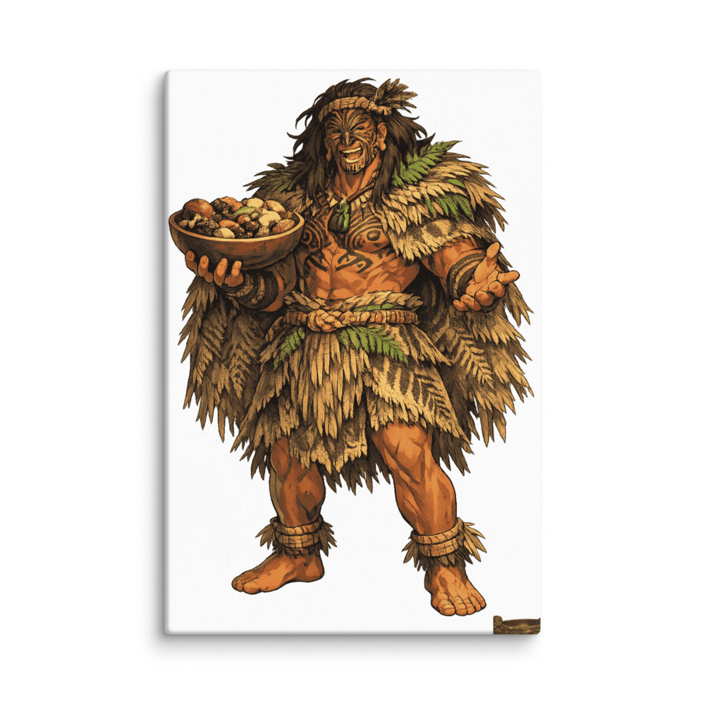 Haumiatiketike Mascot Canvas