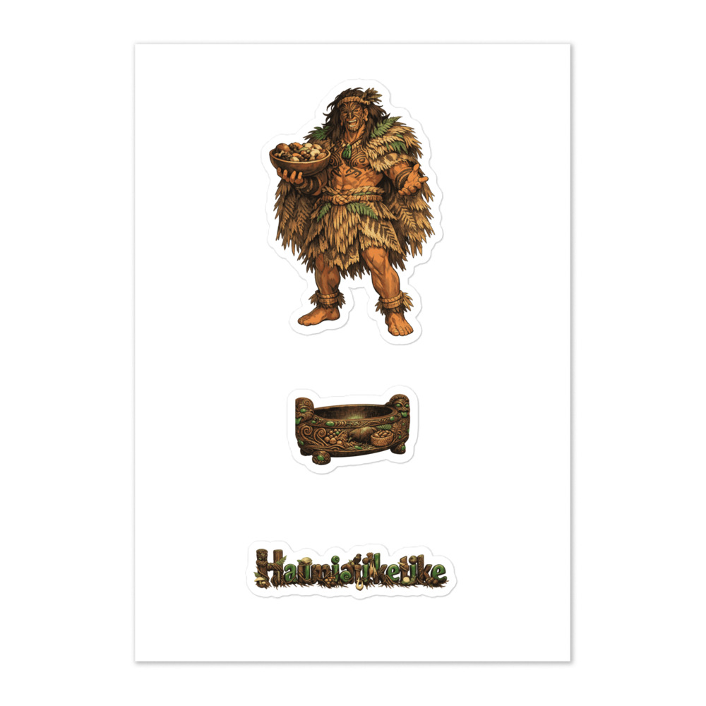 Haumiatiketike Seal Sticker Set