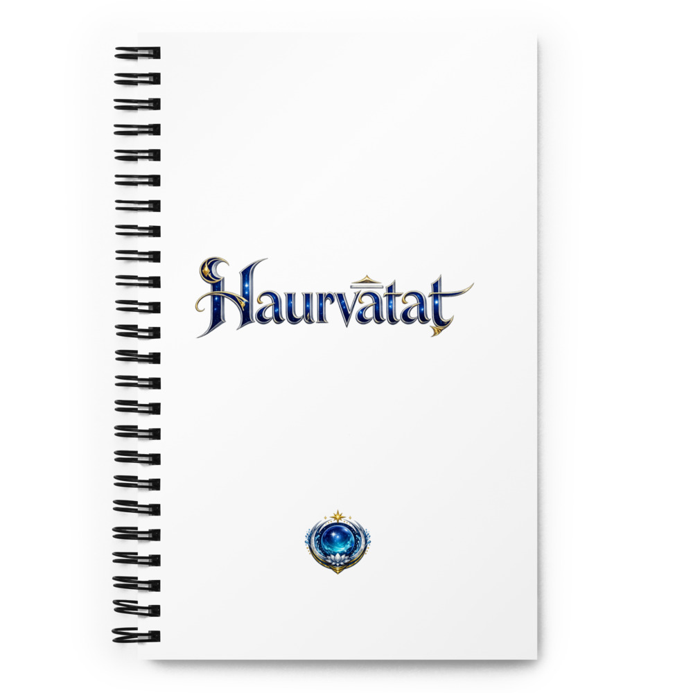 Haurvatāt Temple Notebook