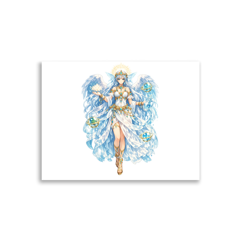 Haurvatāt Mascot Art Print