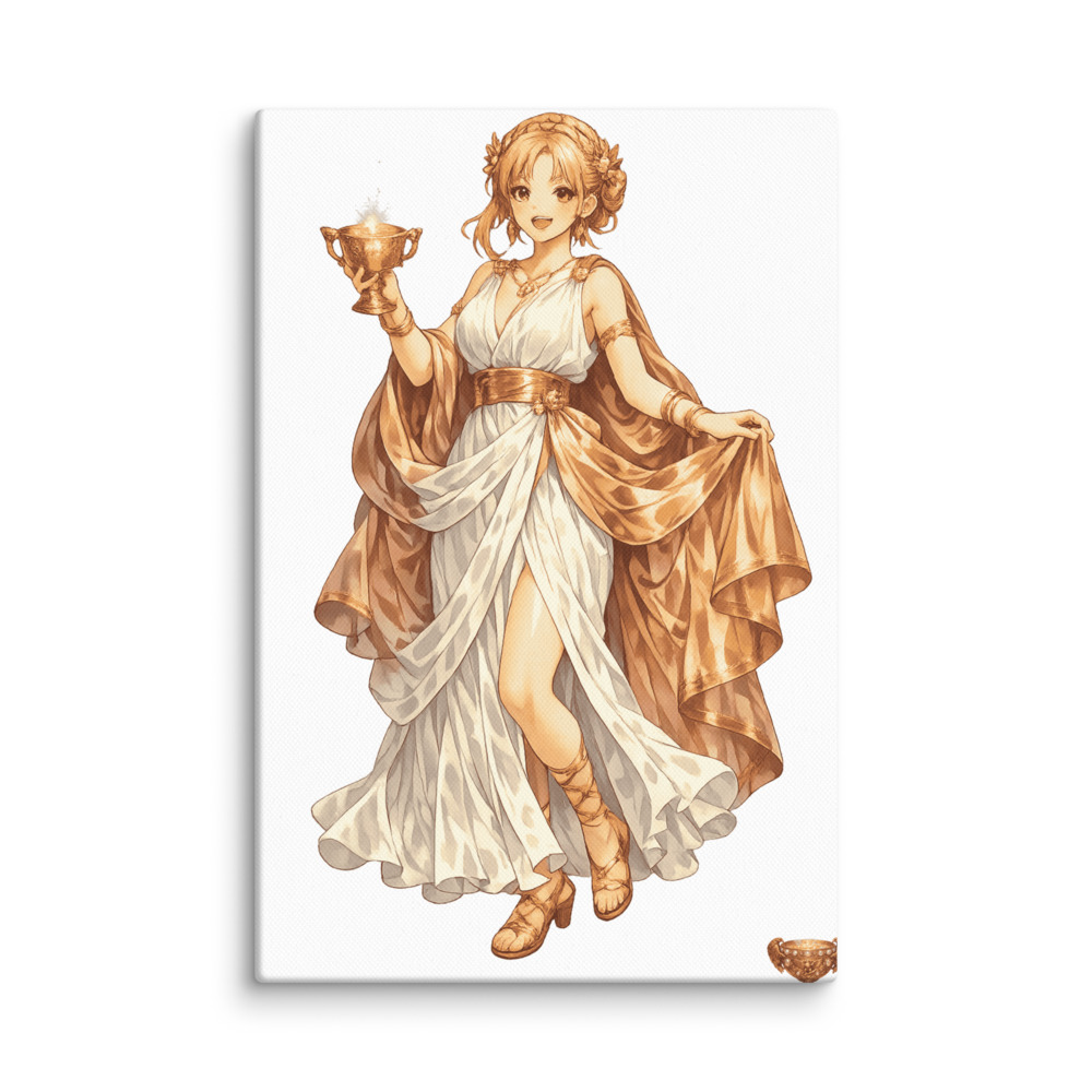 Hebe Mascot Canvas