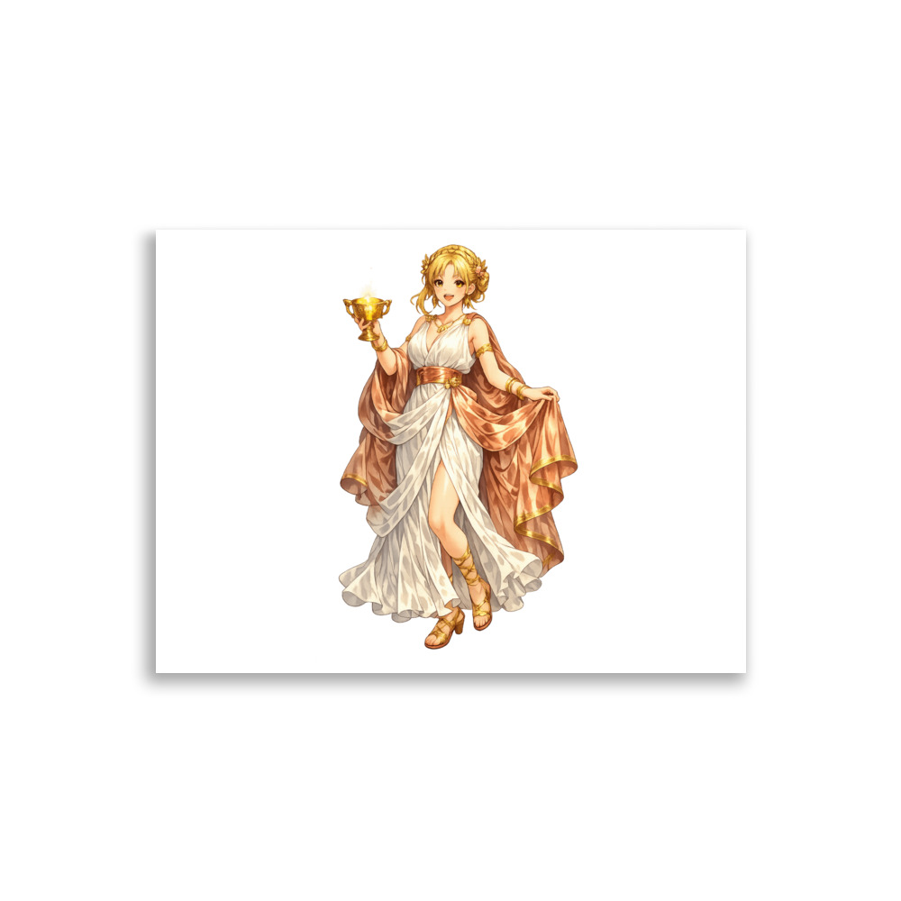 Hebe Mascot Art Print