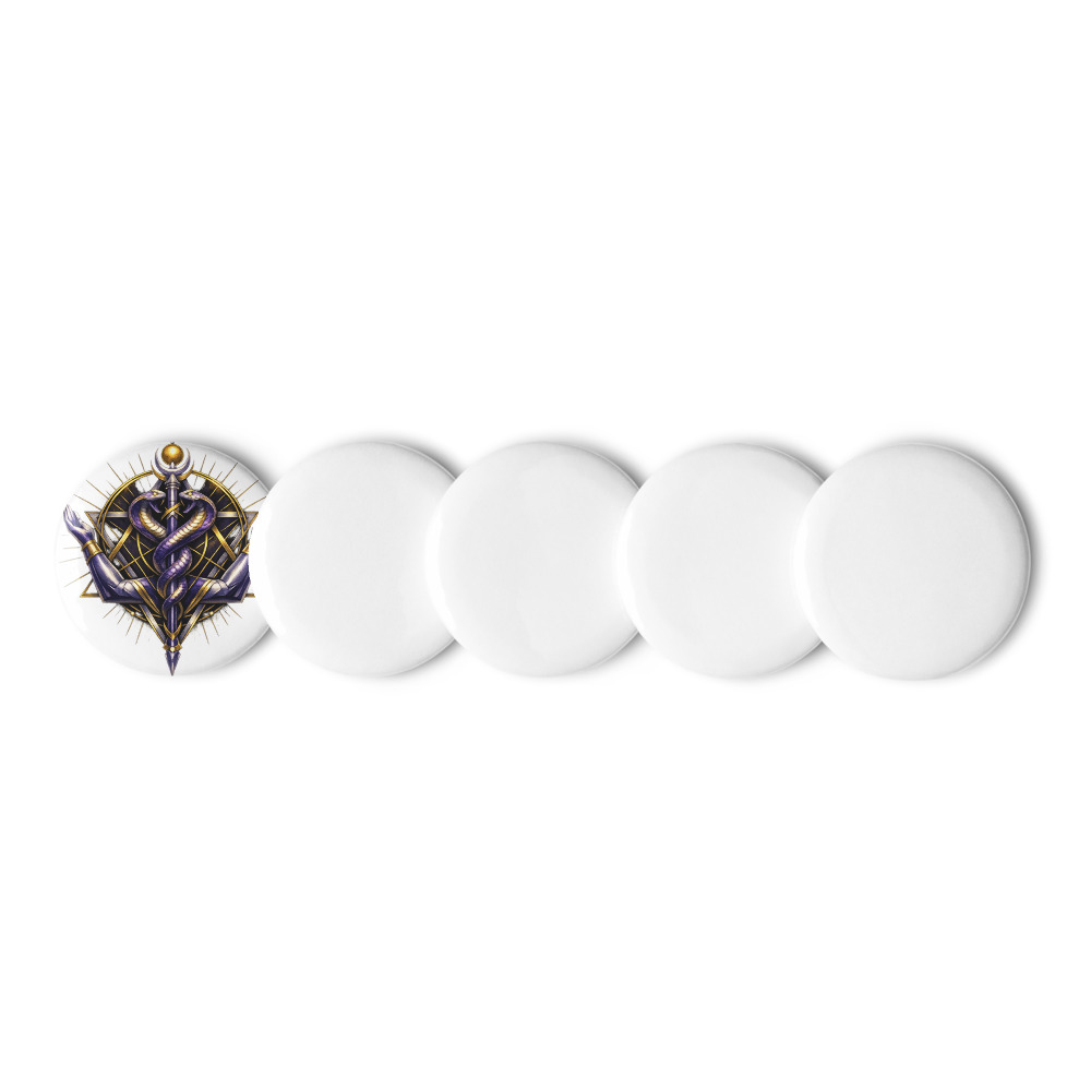 Ḥkꜣ Seal Enamel Pin