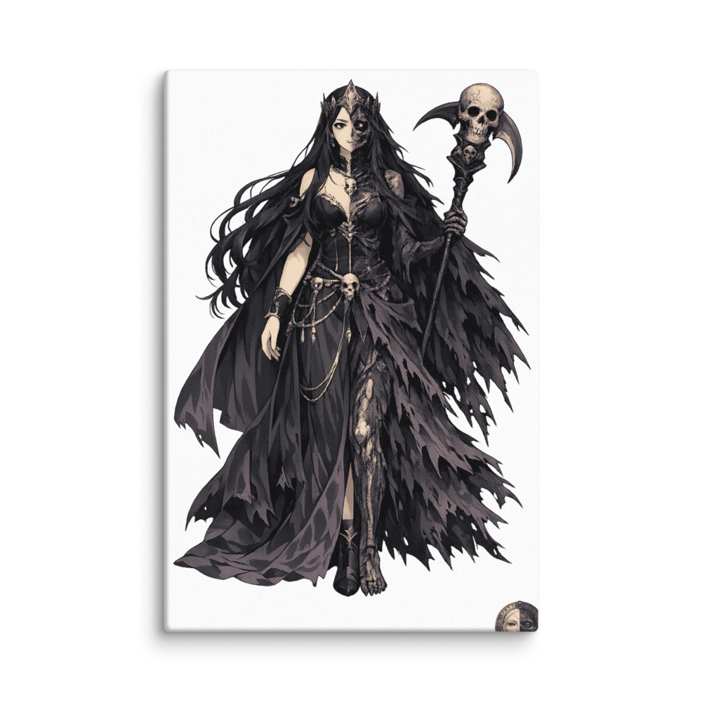 Hel Mascot Canvas