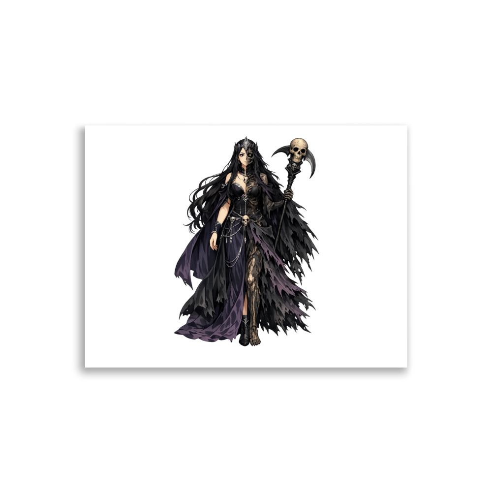 Hel Mascot Art Print