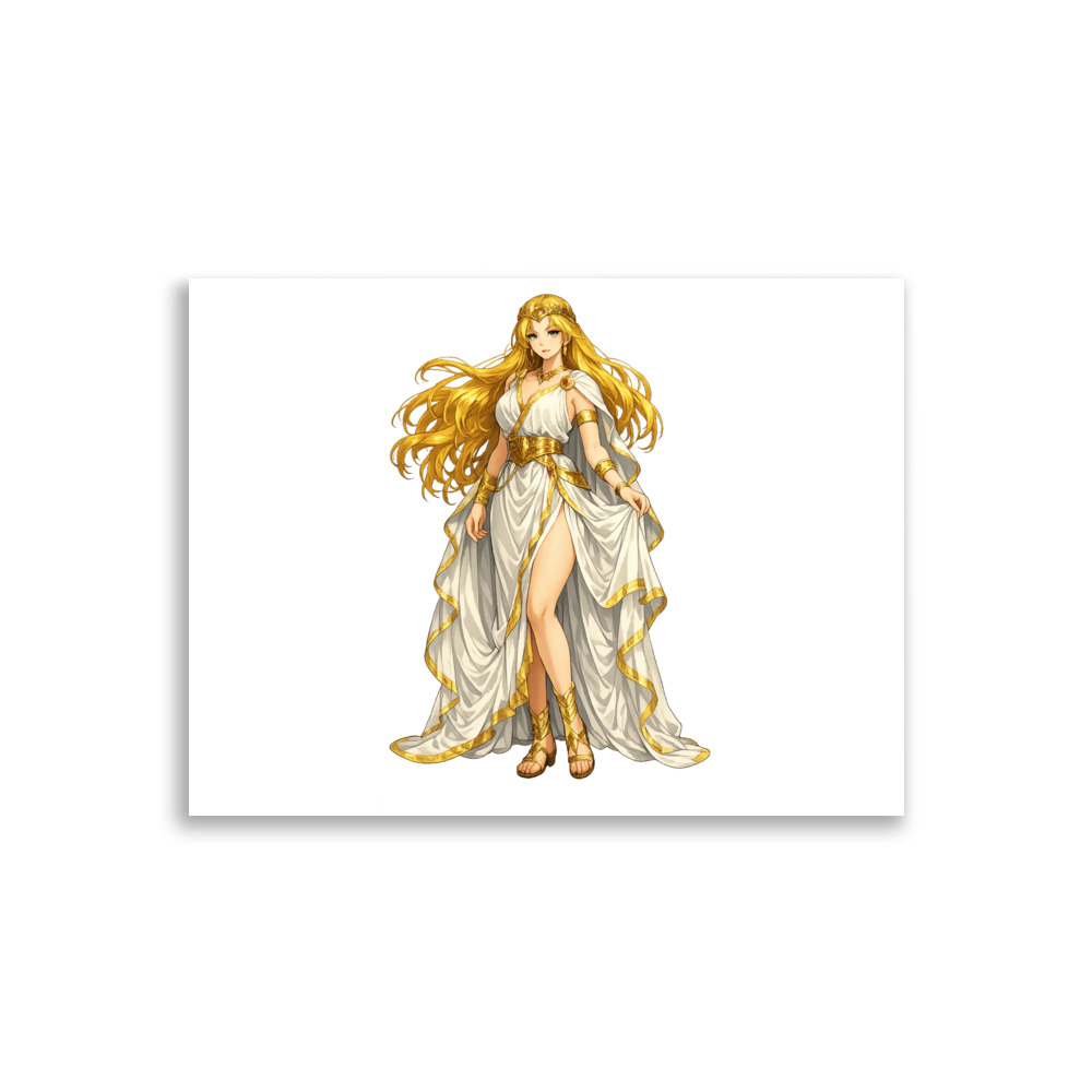 Helénē Mascot Art Print
