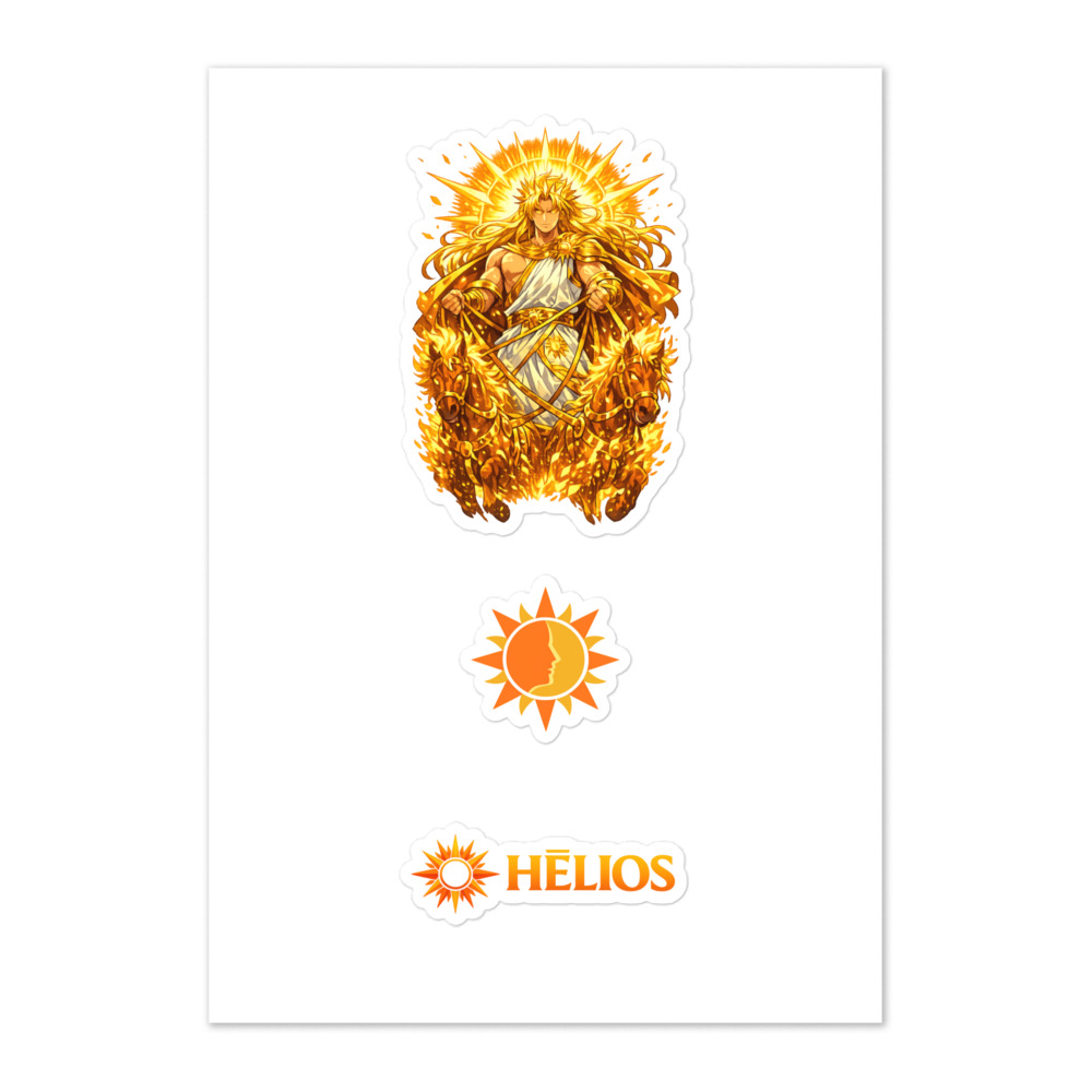 Hēlios Seal Sticker Set