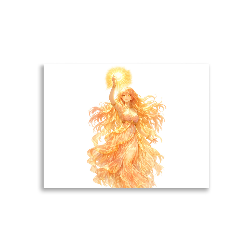 Hēméra Mascot Art Print
