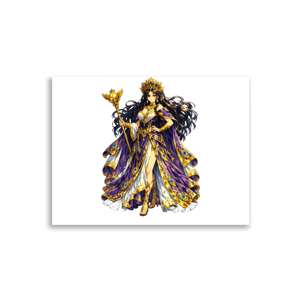 Hēra Mascot Art Print
