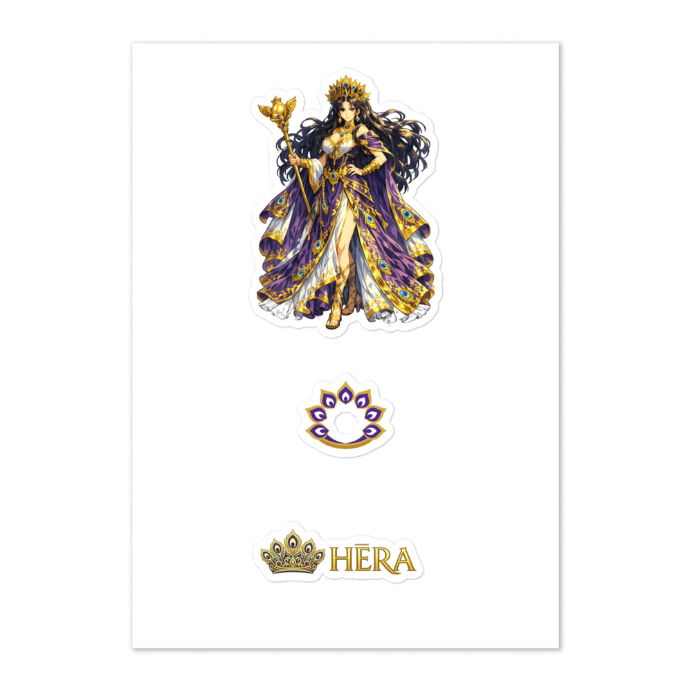 Hēra Seal Sticker Set