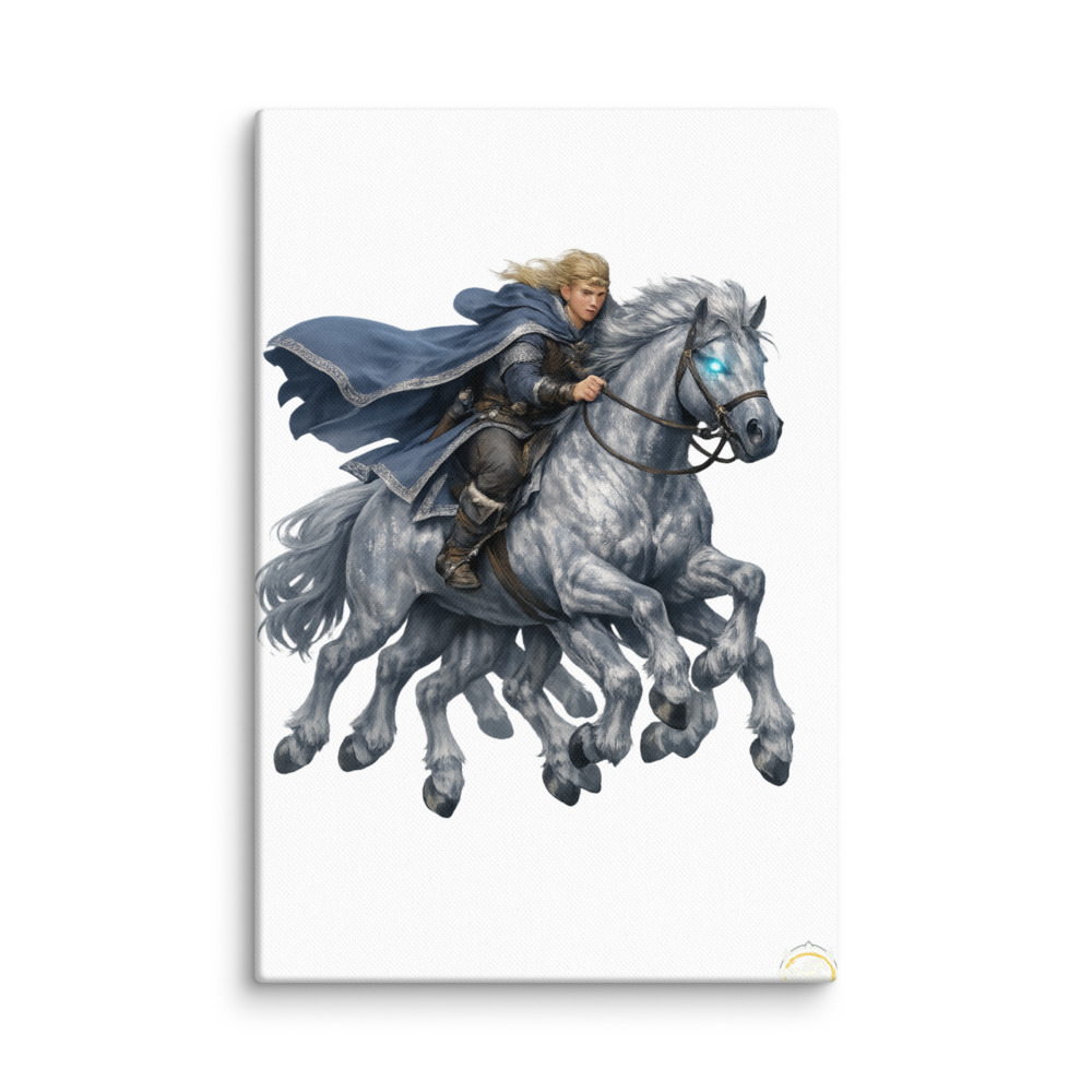 Hermóðr Mascot Canvas