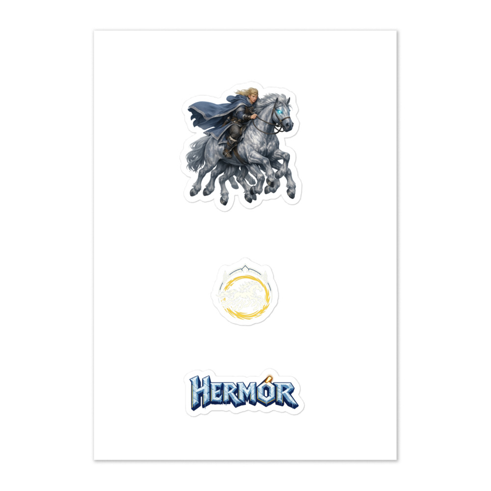 Hermóðr Seal Sticker Set
