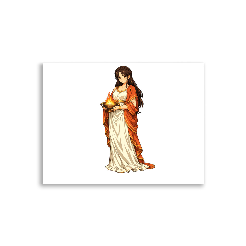Hestía Mascot Art Print
