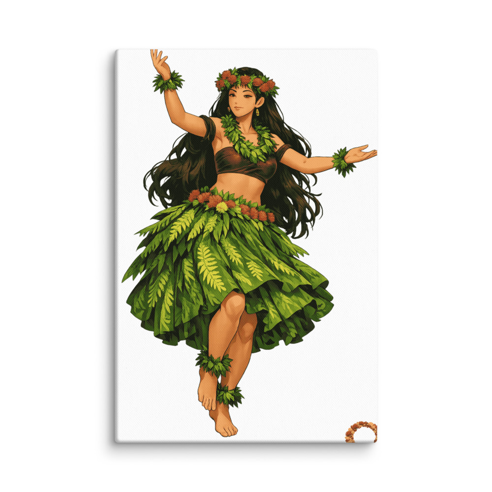 Hiiaka Mascot Canvas