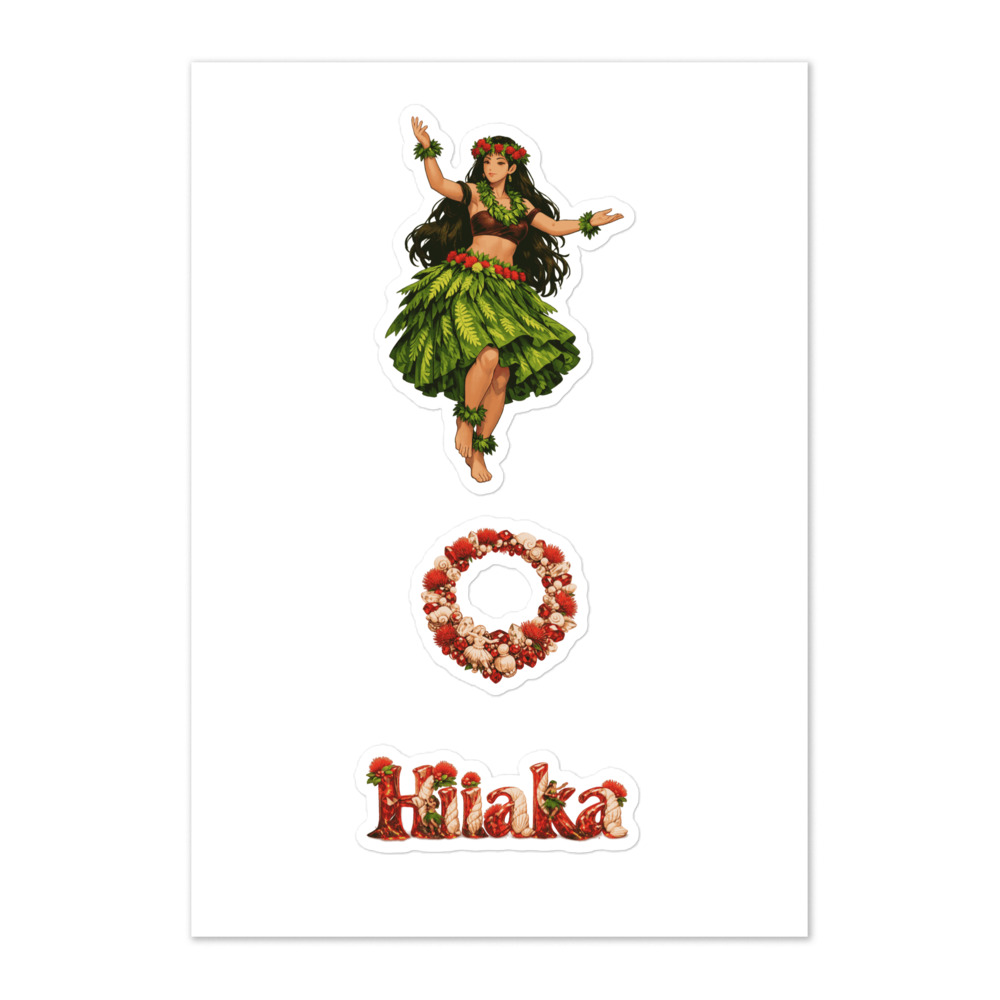 Hiiaka Seal Sticker Set