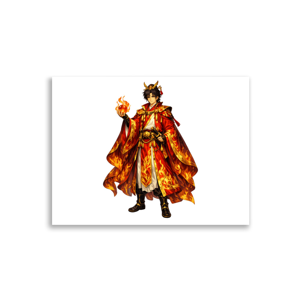 Hoderi Mascot Art Print