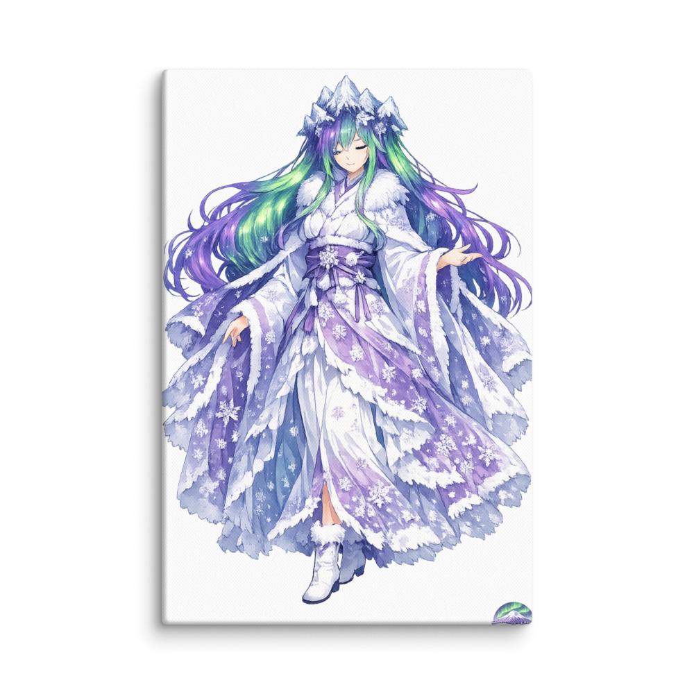 Hokkaidō Mascot Canvas