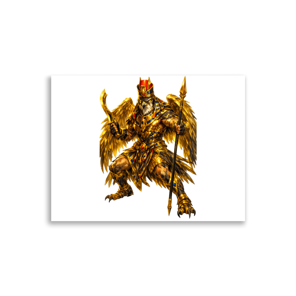 Ḥr Mascot Art Print