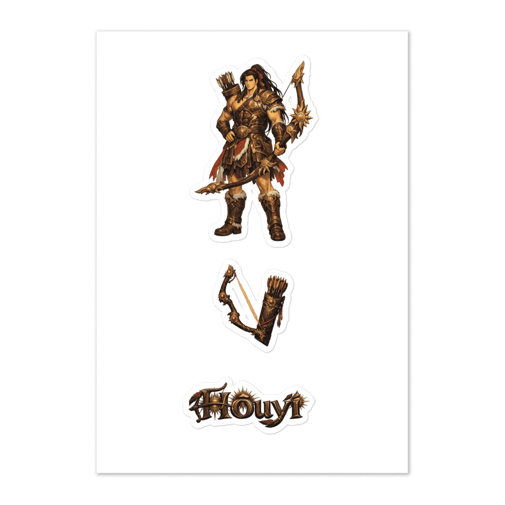 Hòuyì Seal Sticker Set