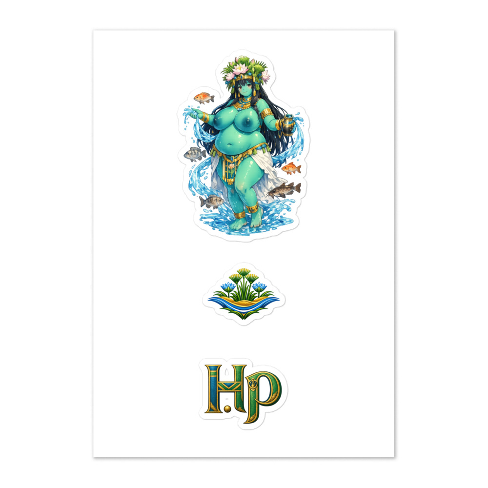 Ḥꜥpy Seal Sticker Set