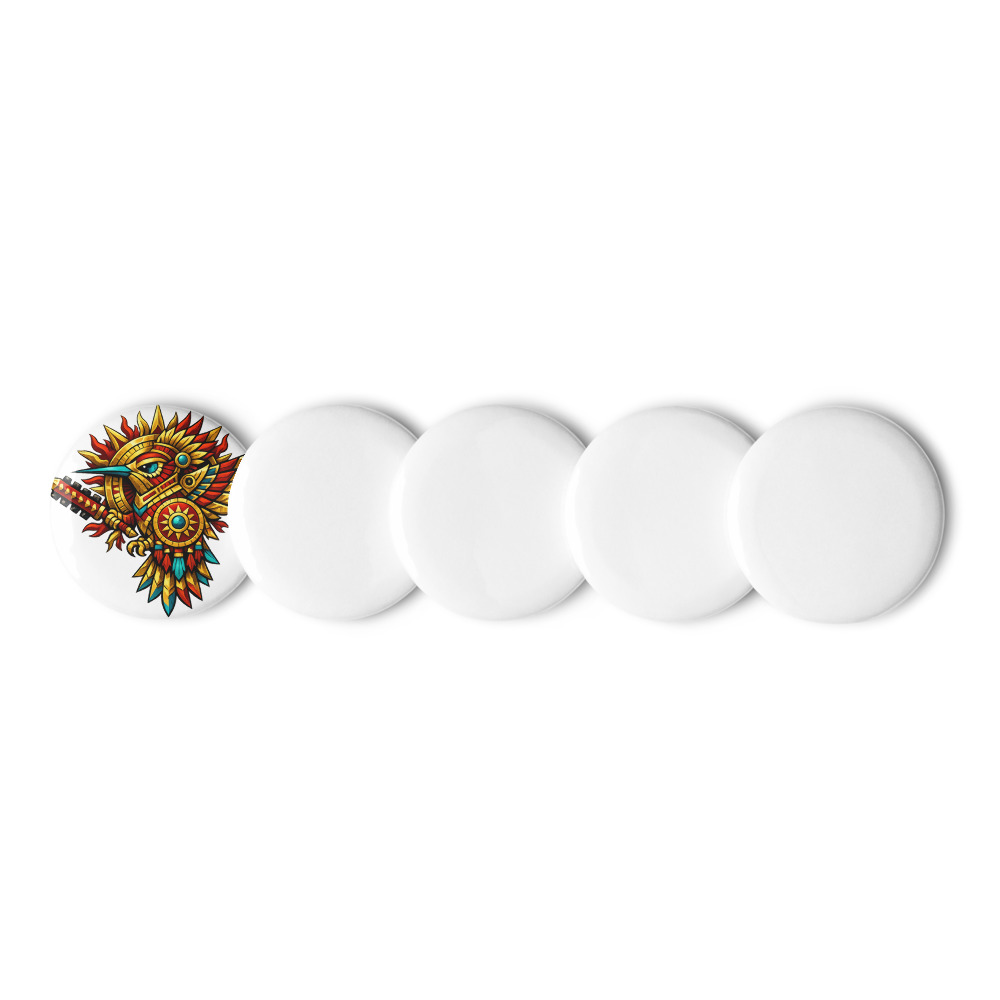 Huītzilōpōchtli Seal Enamel Pin