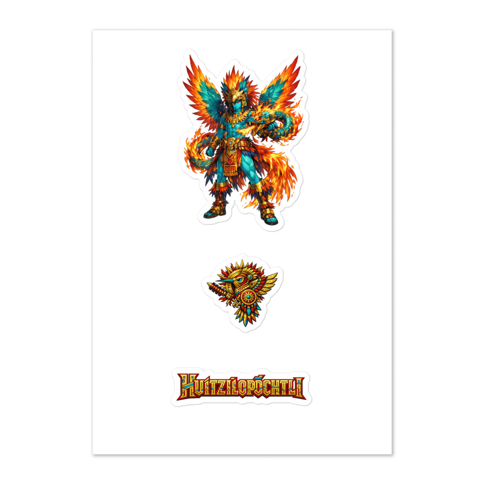 Huītzilōpōchtli Seal Sticker Set