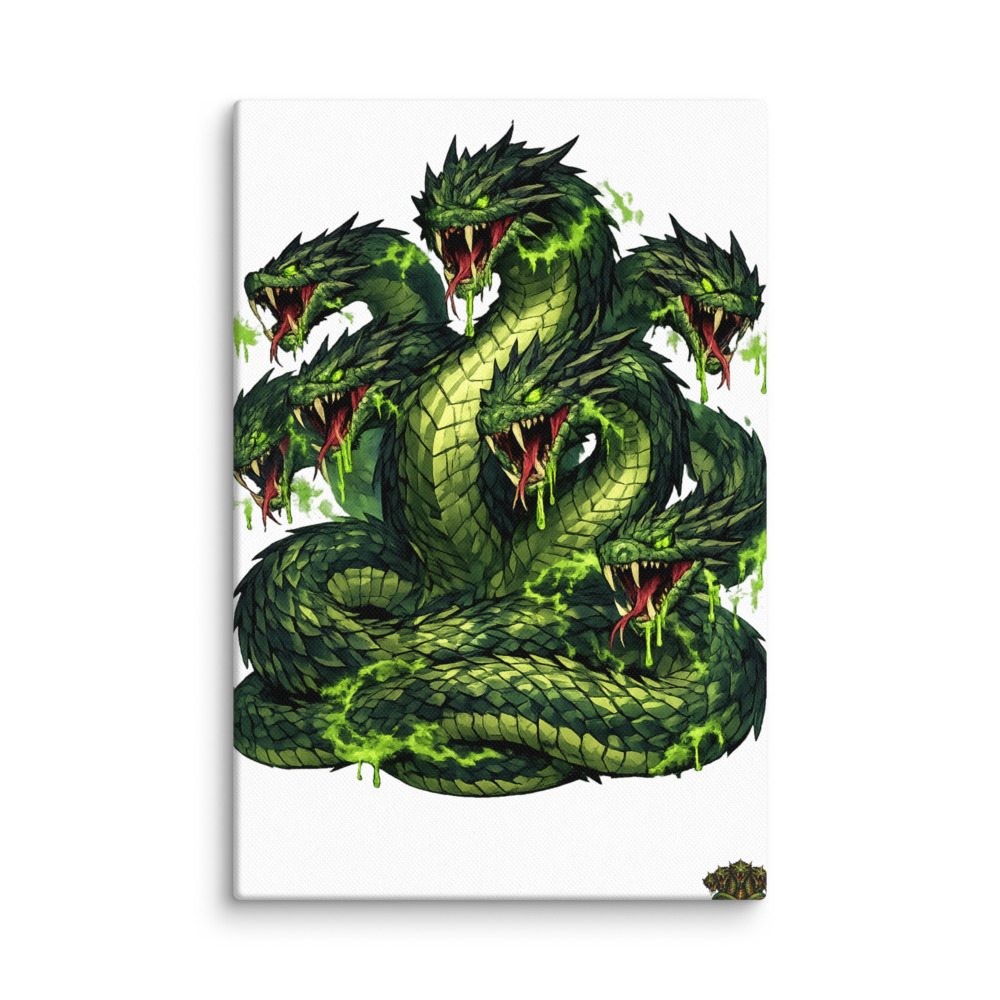 Hýdra Mascot Canvas