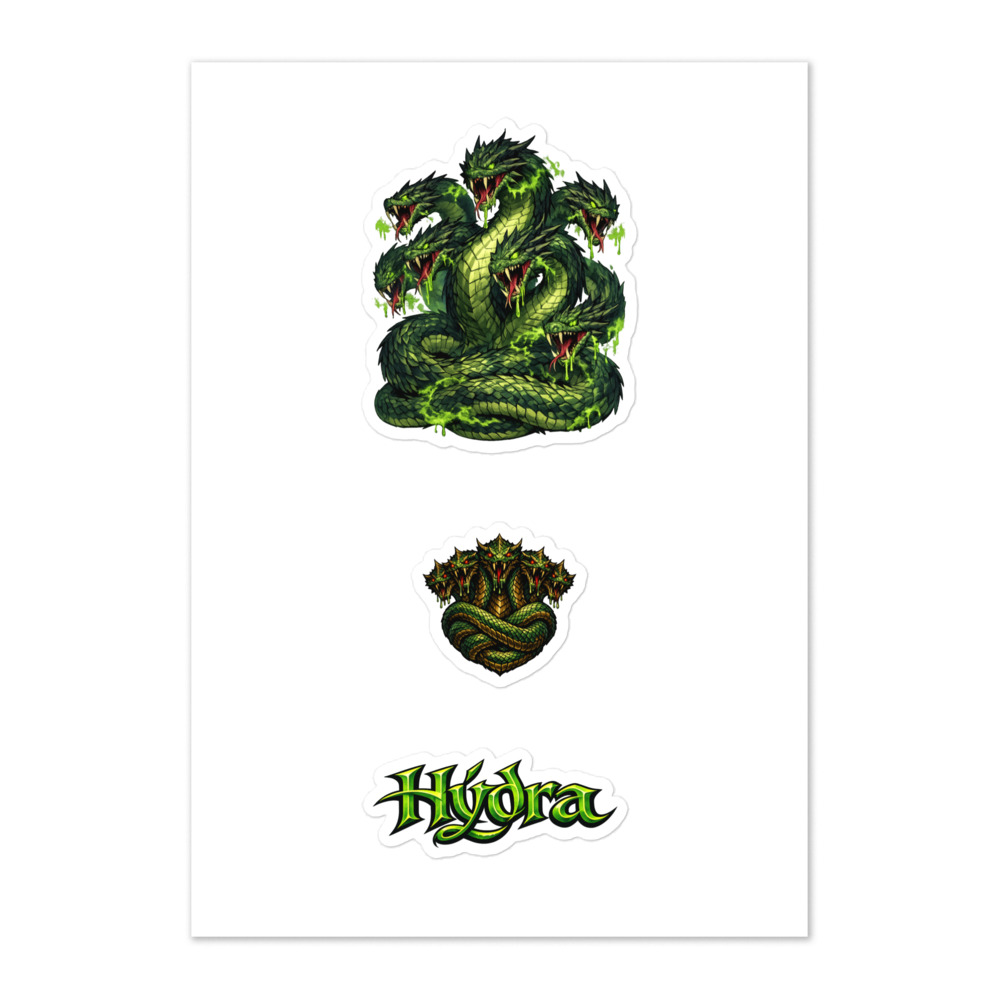Hýdra Seal Sticker Set