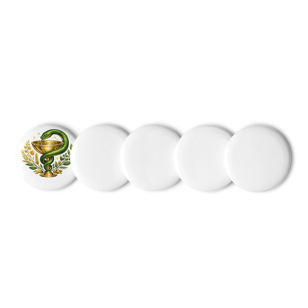 Hygíeia Seal Enamel Pin