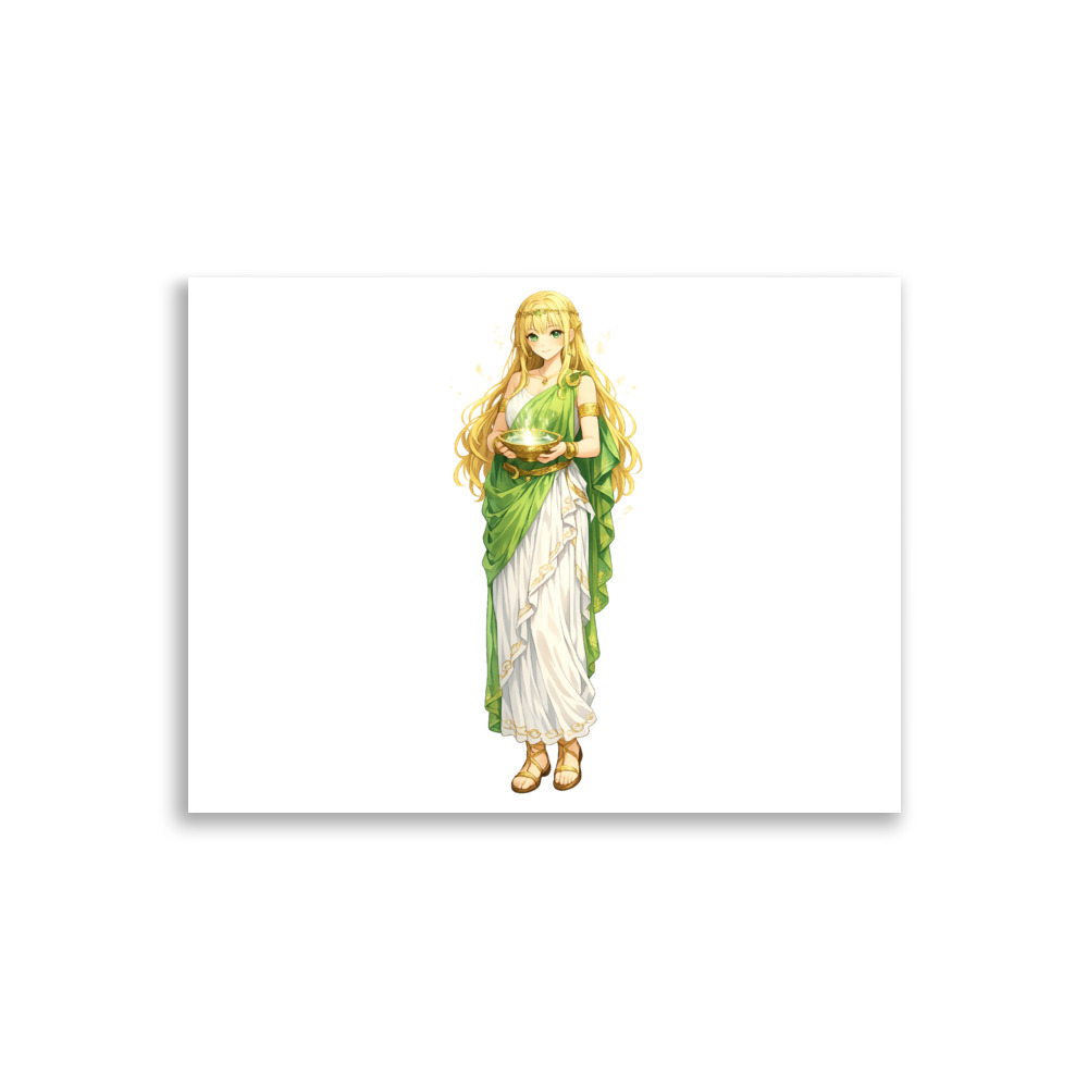 Hygíeia Mascot Art Print
