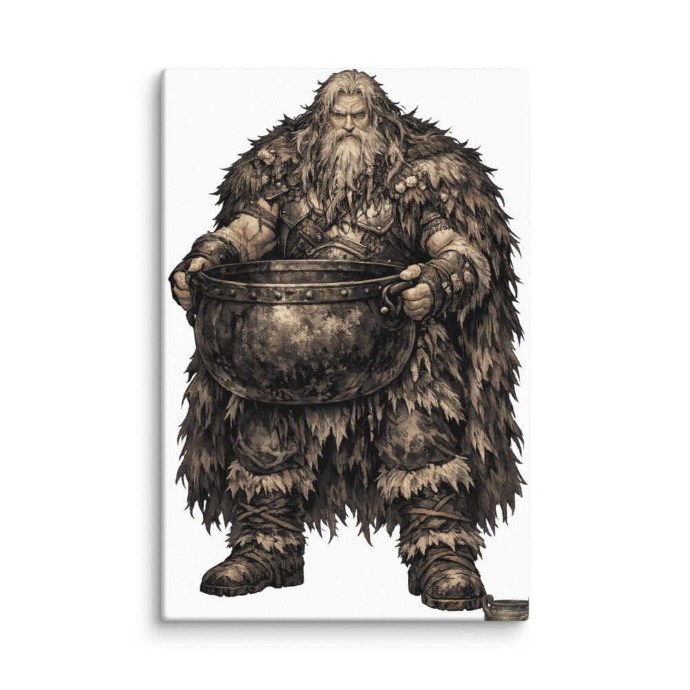 Hymir Mascot Canvas