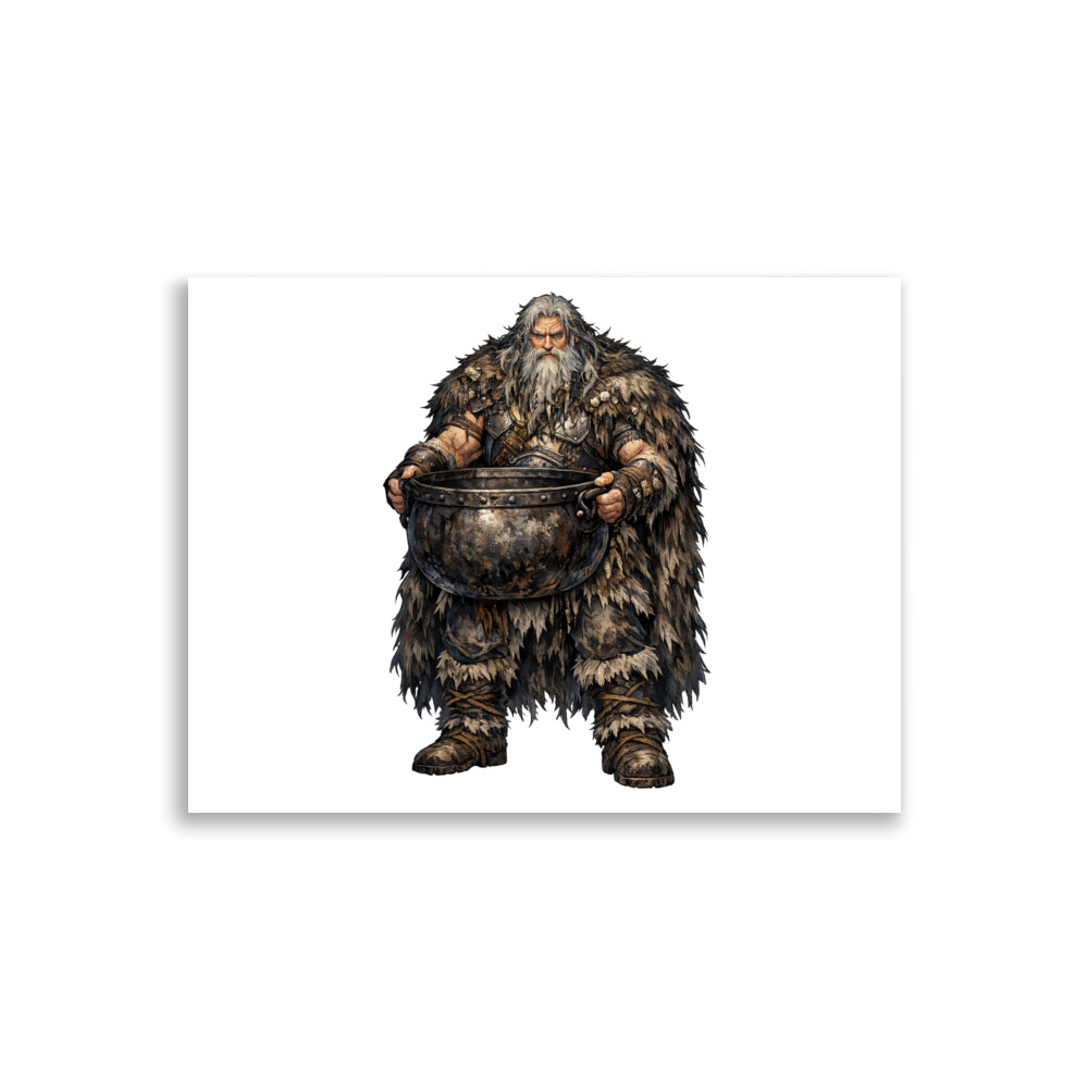 Hymir Mascot Art Print