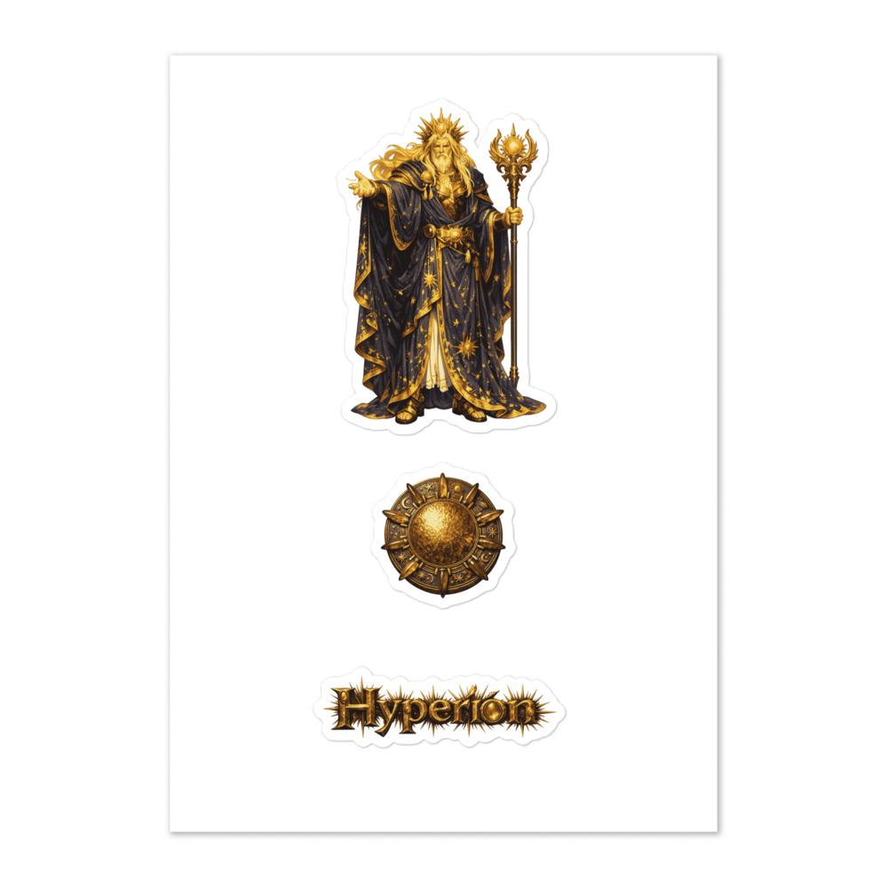 Hyperíōn Seal Sticker Set