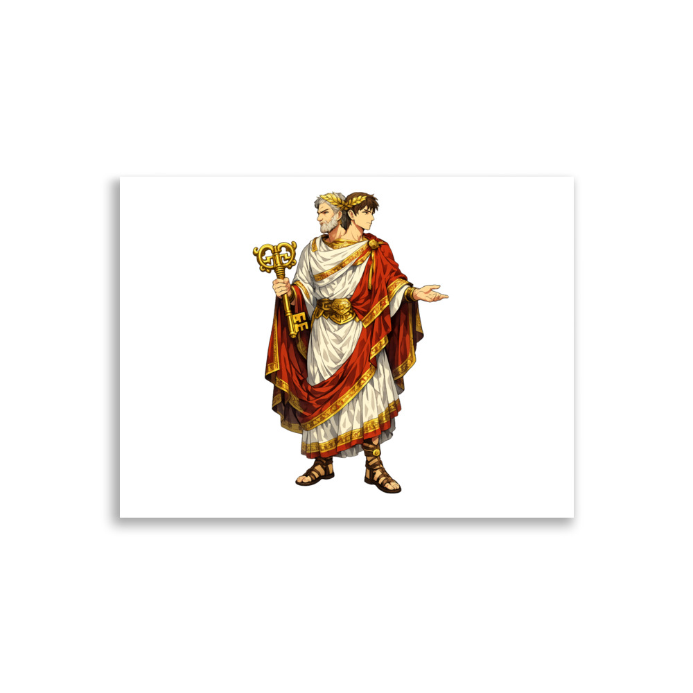 Iānus Mascot Art Print