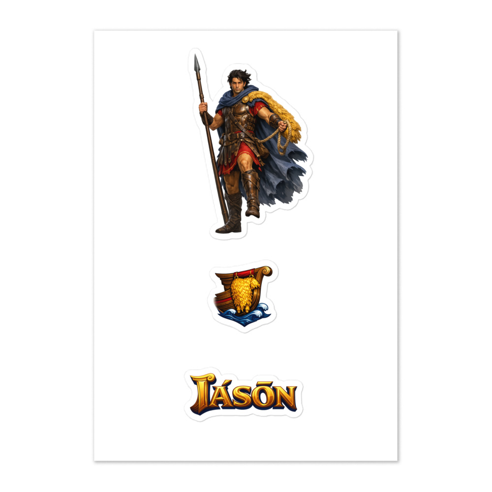 Iásōn Seal Sticker Set