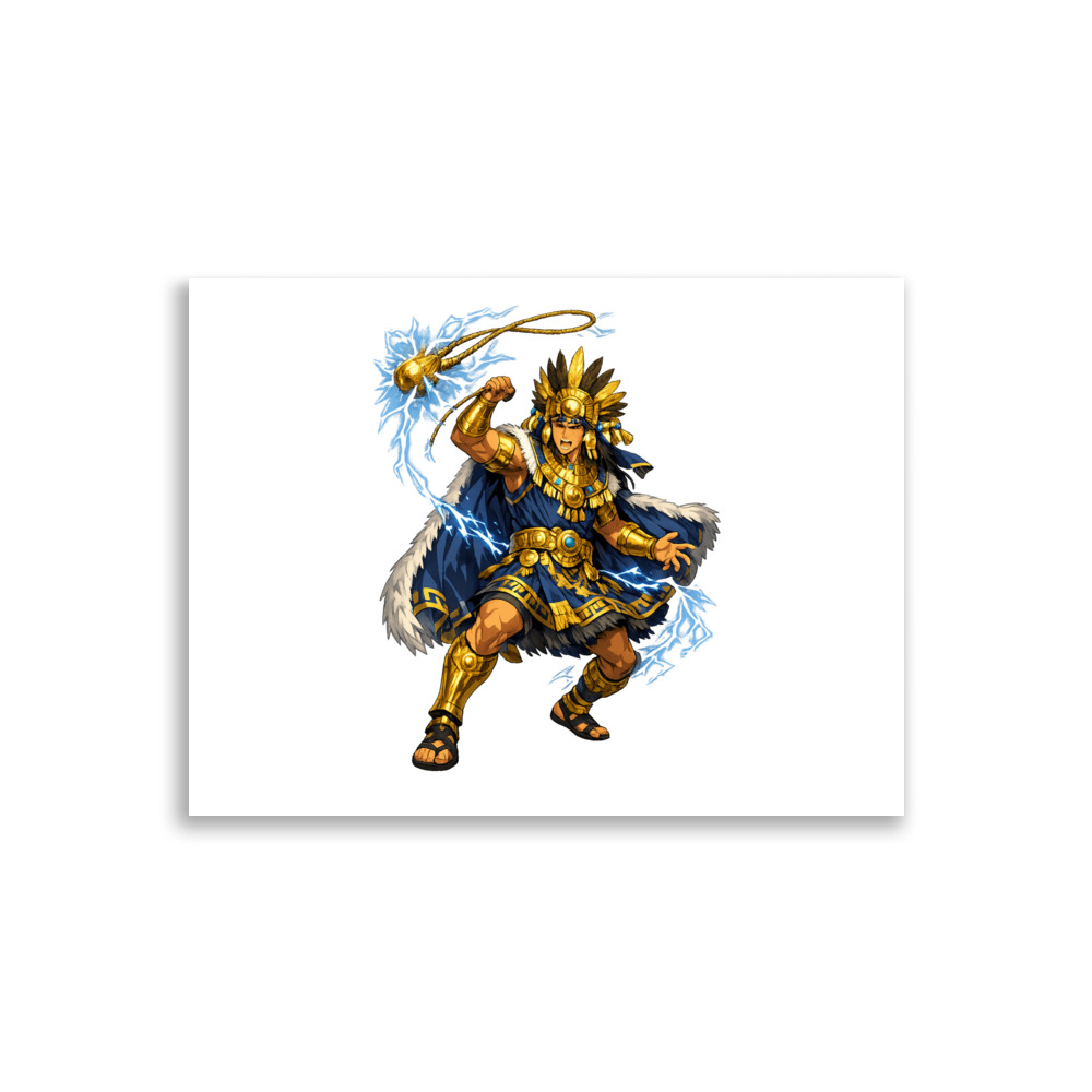 Illapa Mascot Art Print