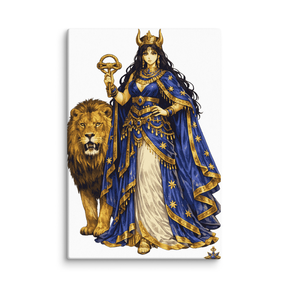 Inanna Mascot Canvas