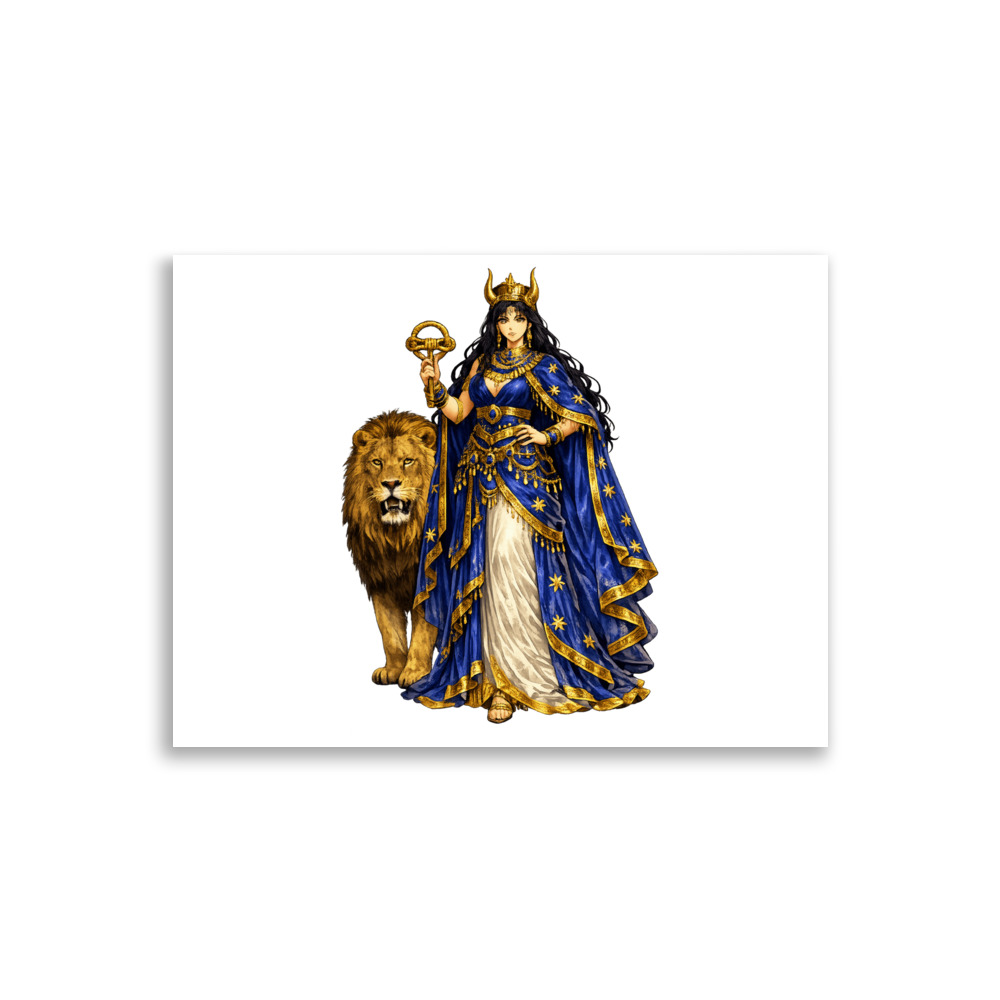 Inanna Mascot Art Print